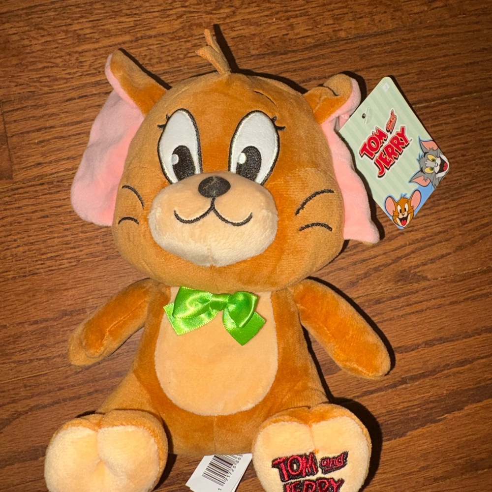 Tom & Jerry Stuffed Animal Plush Jazwares 2025 New With Tags